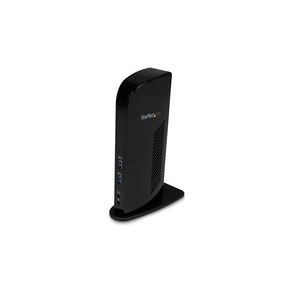 StarTech.com USB 3.0 Docking Station - Compatible with Windows / macOS - Supports Dual Displays - HDMI and DVI - DVI to VGA Adapter Included - USB3SDOCKHD