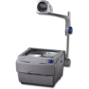 Apollo 16002 Overhead Projector, 2000 Lumen Output, 10" x 10" , Closed Head