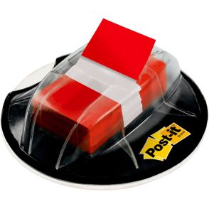 Post-it Flags in Desk Grip Dispenser