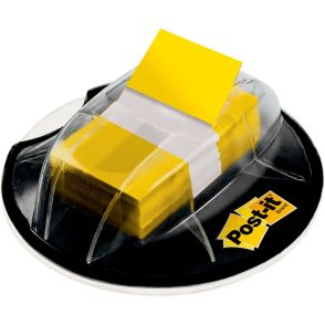 Post-it Flags in Desk Grip Dispenser