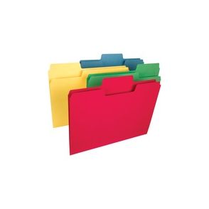 Smead SuperTab 1/3 Tab Cut Letter Recycled Top Tab File Folder