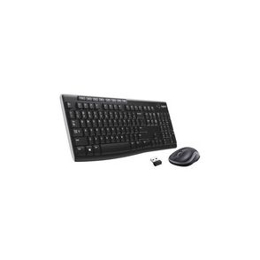 Logitech MK270 Wireless Keyboard and Mouse Combo for Windows, 2.4 GHz Wireless, Compact Mouse, 8 Multimedia and Shortcut Keys, 2-Year Battery Life, for PC, Laptop