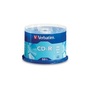 Verbatim 94691 CD Recordable Media - CD-R - 52x - 700 MB - 50 Pack Spindle