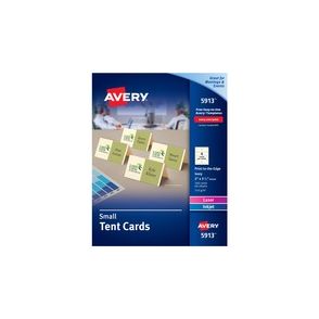 Avery® Laser, Inkjet Tent Card - Ivory