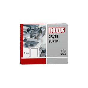 Novus 23/15 Super Heavy Duty Staples