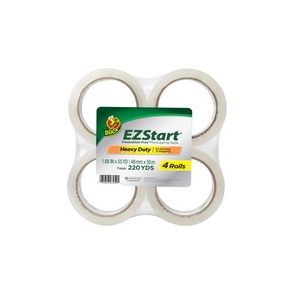 Duck Brand EZ Start Crystal Clear Packaging Tape