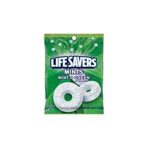 Wrigley Life Savers Mints Wint O Green Hard Candies