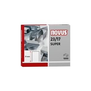 Novus 23/17 Super Heavy Duty Staples