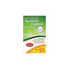 Merriam-Webster Spanish-English Dictionary Printed Book
