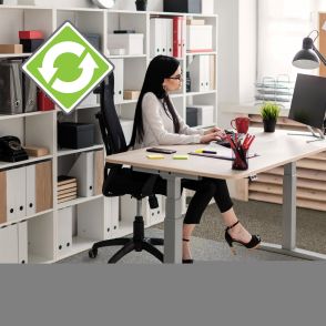 Ecotex Evolutionmat® Enhanced Polymer Rectangular Chair Mat for Carpets up to 3/8" - 48" x 60"