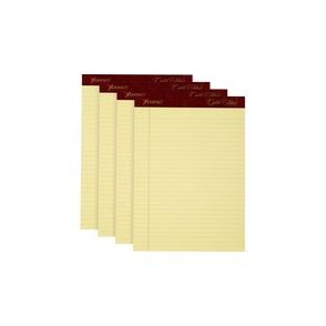 TOPS Gold Fibre Premium Rule Writing Pads - Letter