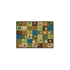 Carpets for Kids Learning Blocks Nature Design Rug
