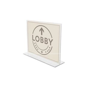 Deflecto Anti-Glare Double-sided Sign Holder