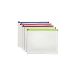 Pendaflex Color Zipper Poly Envelopes