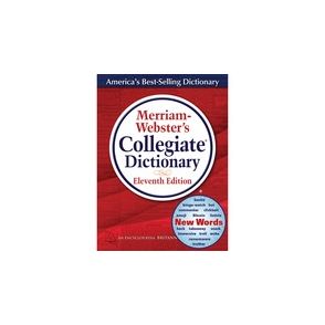 Merriam-Webster 11th Edition Collegiate Dictionary Printed/Electronic Book