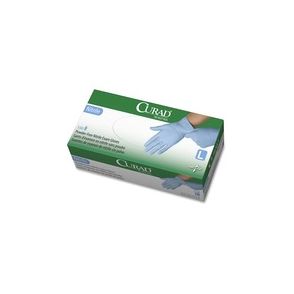 Curad Powder-free Nitrile Disposable Exam Gloves