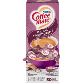 Coffee mate Italian Sweet Cream Creamer Single Serve Tubs