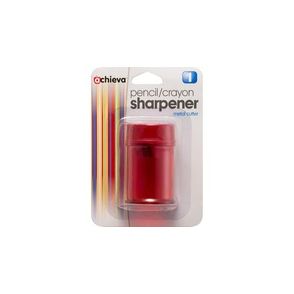 Officemate Double Barrel Pencil/Crayon Sharpener