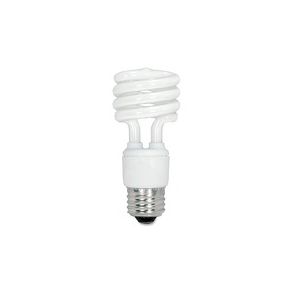 Satco 13-watt Fluorescent T2 Spiral CFL Bulb