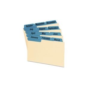 Oxford Laminated Tab Index Card Guides