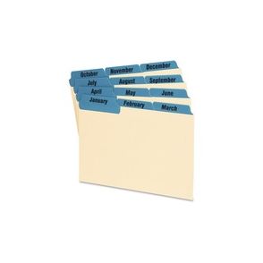 Oxford Laminated Tab Index Card Guides