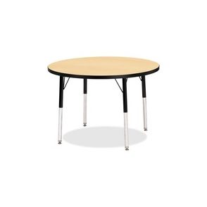 Jonti-Craft Berries Elementary Height Color Top Round Table