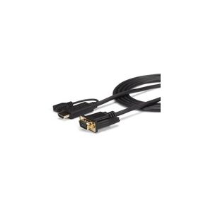 StarTech.com HDMI to VGA Cable - 10 ft / 3m - 1080p - 1920 x 1200 - Active HDMI Cable - Monitor Cable - Computer Cable