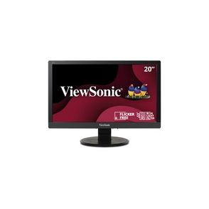 20" 1080p LED Monitor with VGA and Enhanced Viewing Comfort