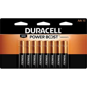 Duracell Coppertop Alkaline AA Batteries - 16/Pack