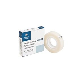 Business Source 1/2" Invisible Tape Refill Roll