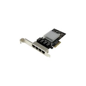 StarTech.com 4-Port Gigabit Ethernet Network Card - PCI Express, Intel I350 NIC - Quad Port PCIe Network Adapter Card w/ Intel Chip