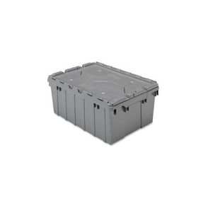 Akro-Mils Attached Lid Storage Container