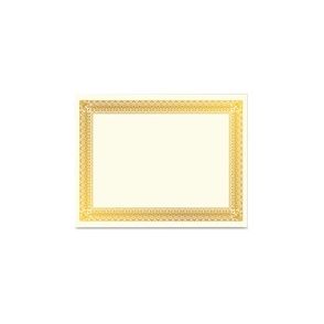 Geographics Gold Foil Certificate