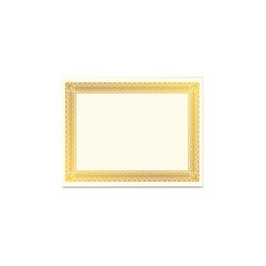 Geographics Gold Foil Certificate