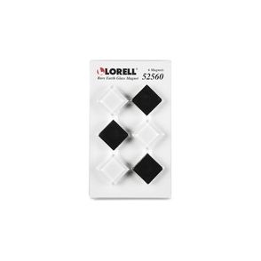 Lorell Square Glass Cap Rare Earth Magnets
