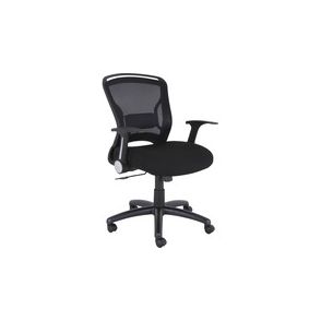 Lorell Flipper Arm Mid-back Office Chair