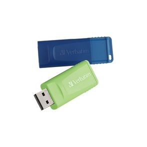 16GB Store 'n' Go USB Flash Drive - 2pk - Blue, Green