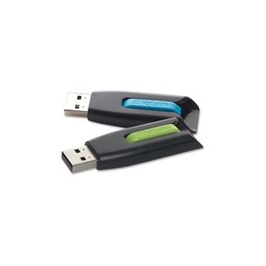 32GB Store 'n' Go V3 USB 3.2 Gen 1 Flash Drive - 2pk - Blue, Green