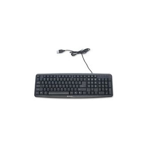 Verbatim Slimline Corded USB Keyboard - Black