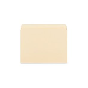 Business Source Straight Tab Cut Letter Recycled Storage Folder