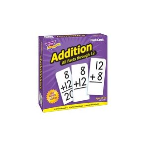 Trend Addition all facts through 12 Flash Cards