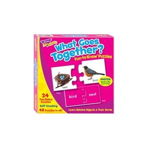 Trend What Goes Together Matching Puzzle Set