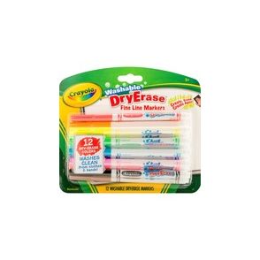 Crayola Washable Dry Erase Fine Line Markers