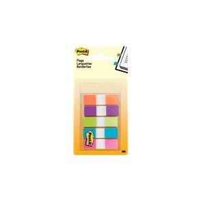 Post-it Flags in On-the-Go Dispenser - Bright Colors