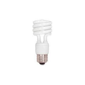 Satco T2 13-watt Mini Spiral CFL Bulb