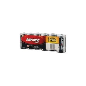 Rayovac Ultra Pro Alkaline C Battery 6-Packs