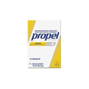 Propel Lemon Beverage Mix Packets with Electrolytes and Vitamins