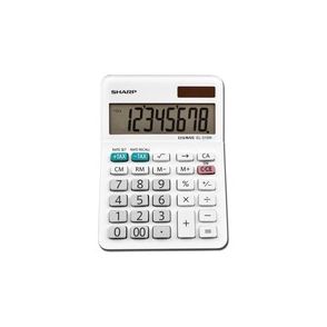 Sharp EL-310WB 8 Digit Professional Mini-Desktop Calculator