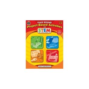 Teacher Created Resources Year Round Grades 1-2 Stem Project-Based Activities Book Printed Book