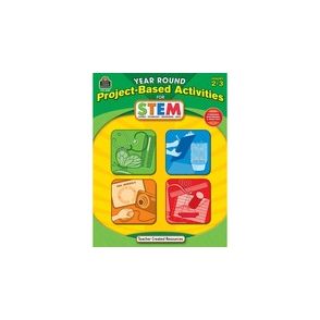 Teacher Created Resources Year Round Grades 3-4 Stem Project-Based Activities Book Printed Book